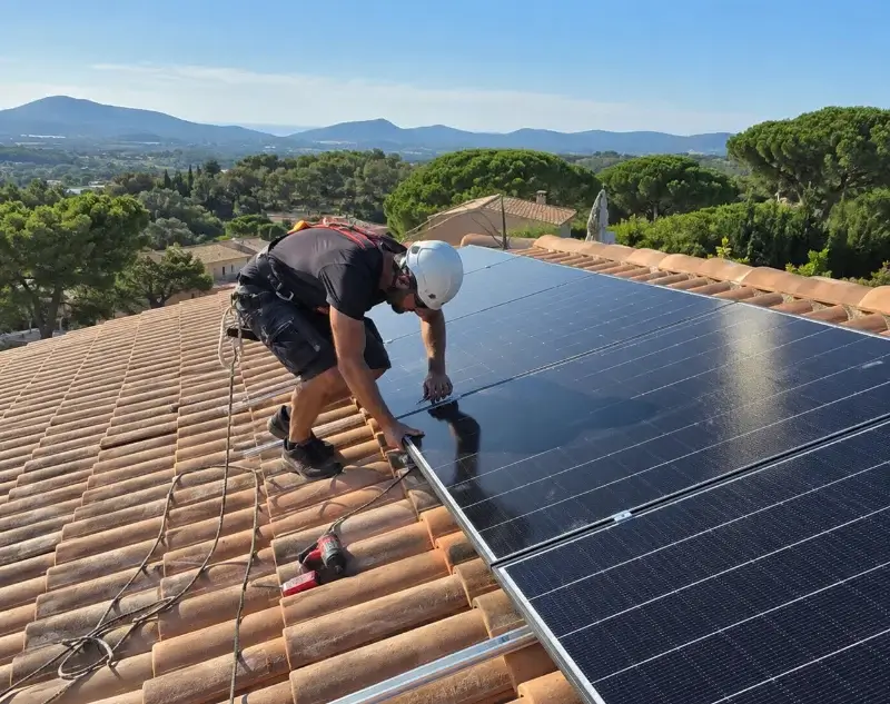 Installateur panneaux solaires Rébénacq — pose photovoltaïque sur toiture